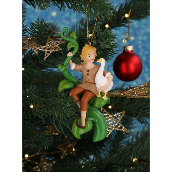 Gisela Graham Jack on Beanstalk with Goose